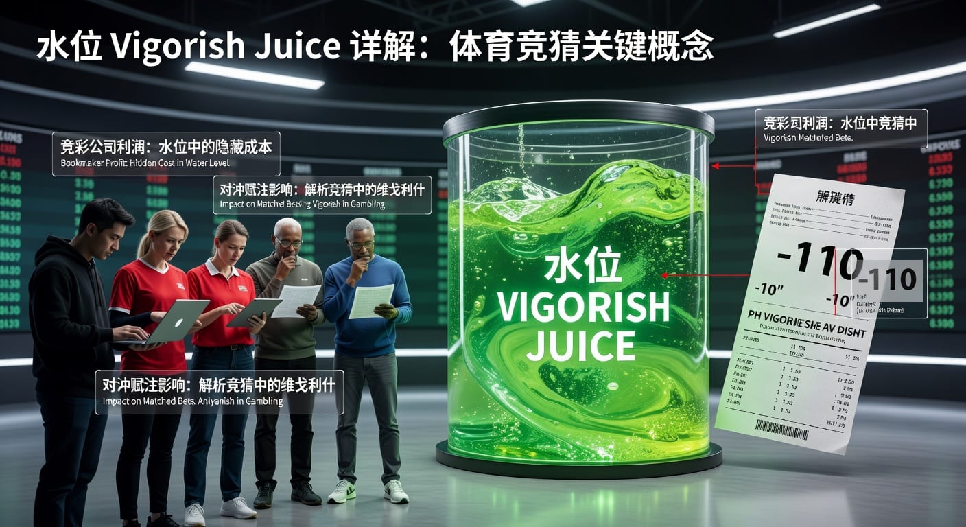 水位 vigorish juice 解读：体育投注赔率与盘口判断