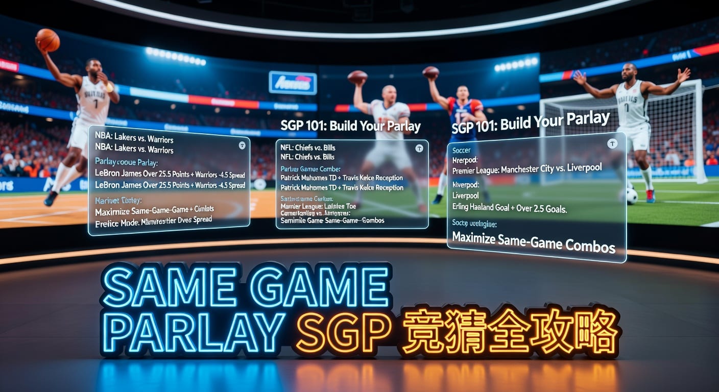 same game parlay SGP：组合投注思路与实战要点