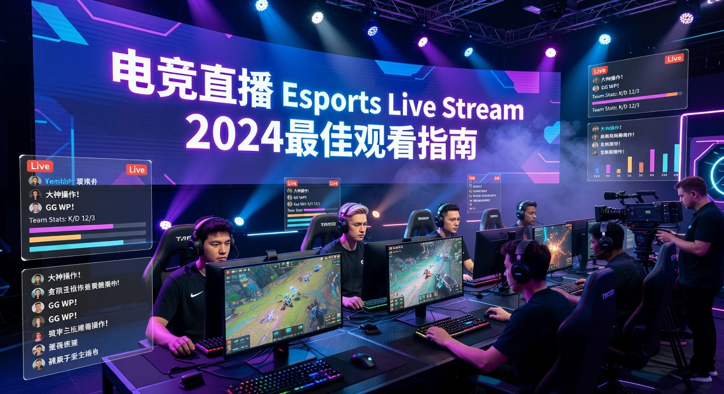 电竞直播 Esports Live Stream 2026观赛要点