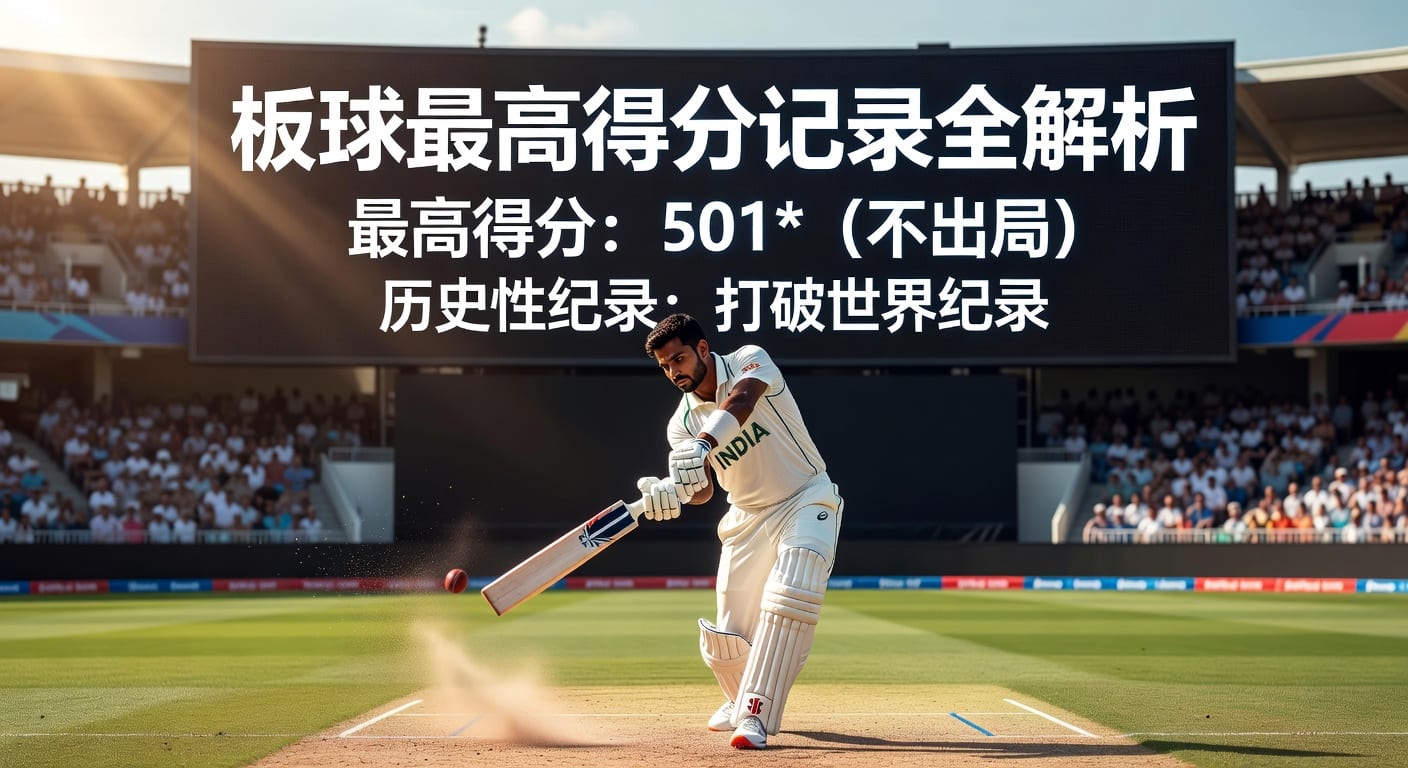 板球最高得分 Highest Score｜2026年单局极限解析