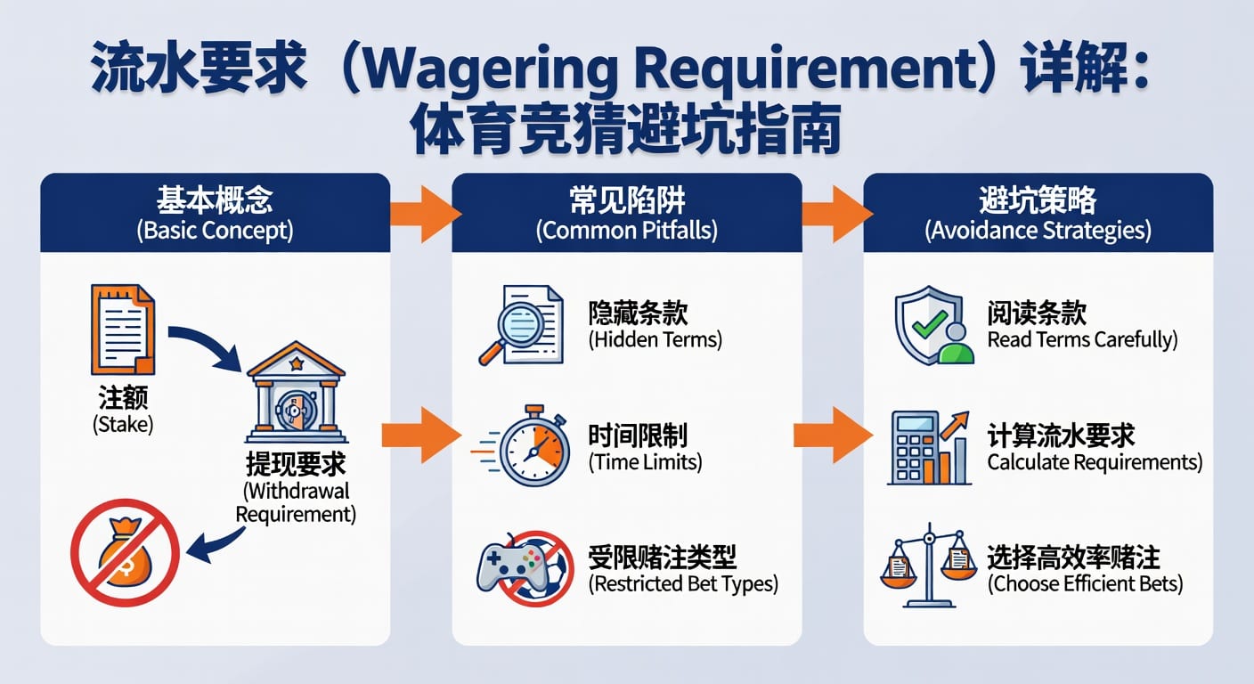 流水要求 sports wagering requirement 详解