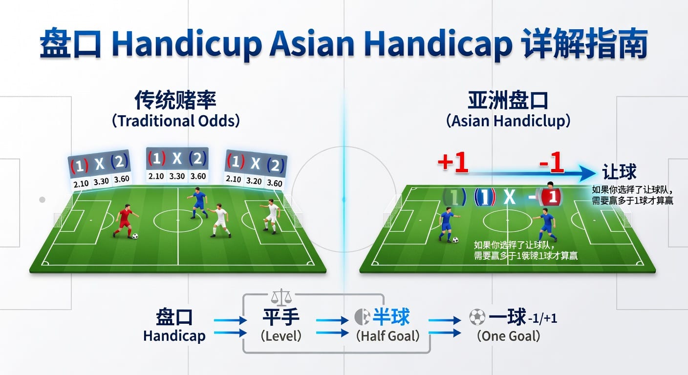亚洲盘 asian handicap 基础规则与实战判断